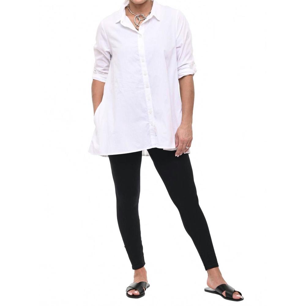 NEW TULIP CLOTHING remington top in white